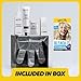got2b Bleach It Permanent Hair Dye, Ultra Platinum Blonde, 00A, Hair Bleach Kit with Developer and Anti-Brass Purple Mask, Lightens Up to 8 Levels, Gel Formula for Easy Application, 1 Count