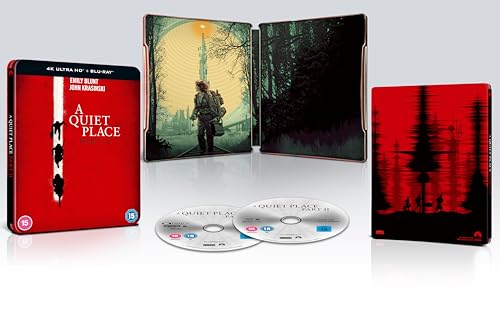 A Quiet Place Part Ii 4K Ultra-Hd Steelbook [Blu-Ray] [2021] [Region A & B & C]