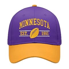 Minnesotav Purple and Yellow Cloth Back