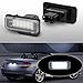 Yankok LED License Plate Lights Compatible with Mercedes Benz C-Class W203/S203 Wagon 01-07, E-Class W211 Sedan 01-09 S211 Wagon 02-09, CLS-Class W219/C219 SLK-Class R171 05-11