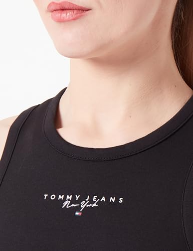 Tommy Jeans Tjw Lala + Tank Bodycon Dress DW0DW17934 Vestiti Aderenti, Nero (Black), M Donna - 2