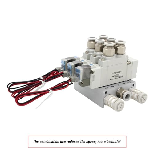 Vanne de commande haute précision SY7120-6LZD-01 sur embase double - 7