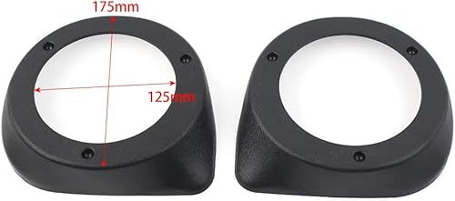 Miniatura 2 de GZYF Carenados de pierna ventilada inferior para motocicleta con cápsulas de caja de altavoces de 6.5 pulgadas, cubierta de parrilla de altavoz para