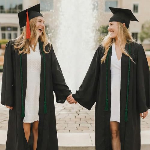 Image of GraduationMall Graduation Honor Cord 68 inch Forest Green