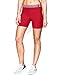 Under Armour Women's HeatGear Armour 5" Middy Medium Red
