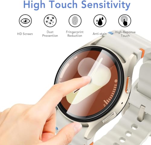 Image of Supershieldz Tempered Glass for Samsung Galaxy Watch 6 /7 (40mm) - 2 Pack
