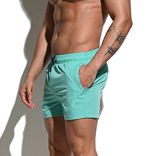 Men's Extra Short Board Shorts Fast-Dry Sports Gym Shorts Swimwear2