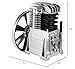 Vevor Air Compressor Pump 3HP 11.8CFM, 115PSI Single Stage Twin Cylinder Aluminum Air Compressor Head Piston Style Splash Lubrication Pump : Tools & Home Improvement