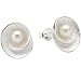 Produktbild Vinani Ohrstecker Muschel mit Perle Sterling Silber 925 Ohrringe OMW