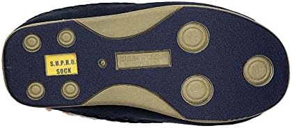 Deer Stags Boy's Lil ALMA Slipper, Navy, 3 Little Kid | Image 2