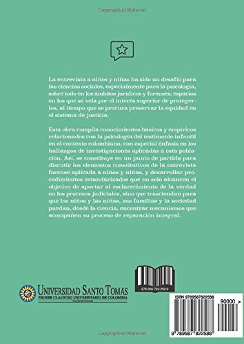 Psicología del testimonio infantil: Psicología del testimonio infantil (Psicológica) (Spanish Edition)