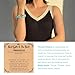 RONYOSTING Amazonite Healing Bracelet for Women - Yoga Jewelry with Butterfly Charm, Handmade Stretchy Round Beads Bracelet, Enhance Positive Energy