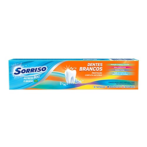 Creme Dental Sorriso Dentes Brancos 90g