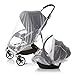 Dreambaby Travel System Baby Mosquito Net Protection Cover - for Pram, Pushchairs, Buggy, & Carry Cot - with Fine Soft & Elastic Mesh Netting - Model L275