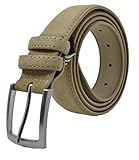 ✅ RESISTENT: Eleganter, biegsamer und widerstandsfähiger Gürtel mit hochwertiger, korrosionsbeständiger Metallschnalle
