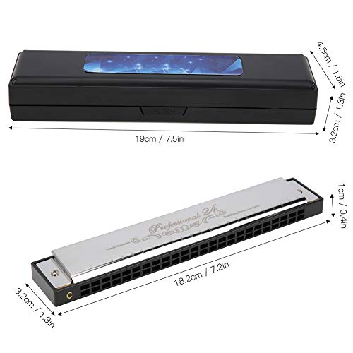 Kcivsou C Key Harmonica 24-Hole Polyphonic, C Key Harmonica 24-Hole Polyphonic Étudiant Adulte Débutant Jouant Orgue à… - Les Beatles, Paul McCartney, John Lennon, RIngo Starr, George Harrison Kcivsou C Key Harmonica 24-Hole Polyphonic, C Key Harmonica 24-Hole Polyphonic Étudiant Adulte Débutant Jouant Orgue à… – Image 4