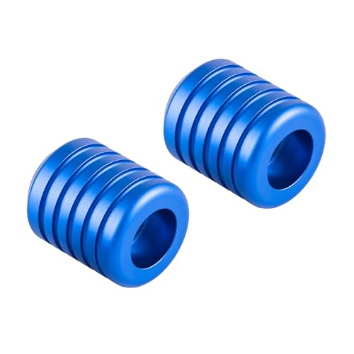 Advanblack Motorcycle Frame Sliders Machined CNC Alumium Crash Bar Slider Fit All Flat Out & Highway 1 1/4