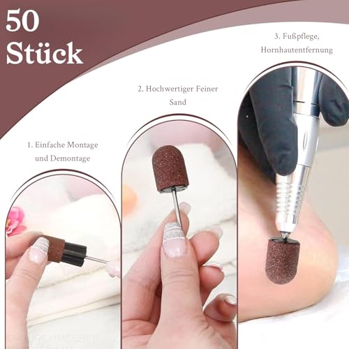 Bandes de grain 120 pour manucure durables et haute résistance - 3