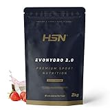HSN Evohydro 2.0 Proteína Hidrolizada de Suero (Lacprodan® Hydro.90 INS) | Sabor Fresa Coco | 500g (17 Batidos) | Baja en Lactosa | Sin Gluten | Vegetariana | No Incluye Dosificador