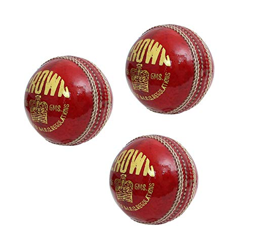Ballons de football CW Crown Red Ball 4 pièces pour adulte lot de 3