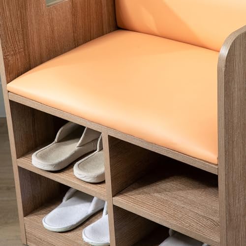 Tabouret à langer pour chaussures TUSUOD avec barre d'appui de sécurité