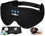 MUSICOZY Sleep Headphones Bluetooth Wireless Sleeping Eye Mask, Office Travel Unisex Gifts Men Women Who Have Everything Top Christmas Cool Tech Gadgets Unique Mom Dad Her Him Adults Teen Boys Girls