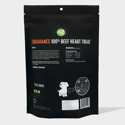 Get Joy SAMPLE_SKU_3758 Freeze Dried Superfood 100% Beef Heart Dog Treats thumb #5