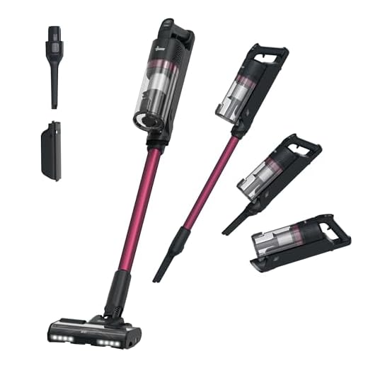 Hoover HF1 Max Cordless Vacuum Cleaner with Anti-Hair Wrap, 50 Min Runtime, 200W Motor, 3-Speed Modes, LED Headlights, Converts to Handheld, Bagless & Easy-Empty [HF1M10H]