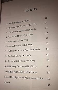 Paperback The History of South Hills High School Book