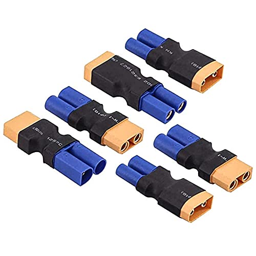 2 Connettori Adattatori XT90 Femmina A Femmina – Senza Cavo, Placcati Oro, Per RC Auto, Drone, Batterie LiPo - 4