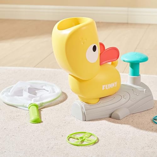 Jouet intelligent pour chat avec lanceur de disque volant interactif de 9 pouces - 6