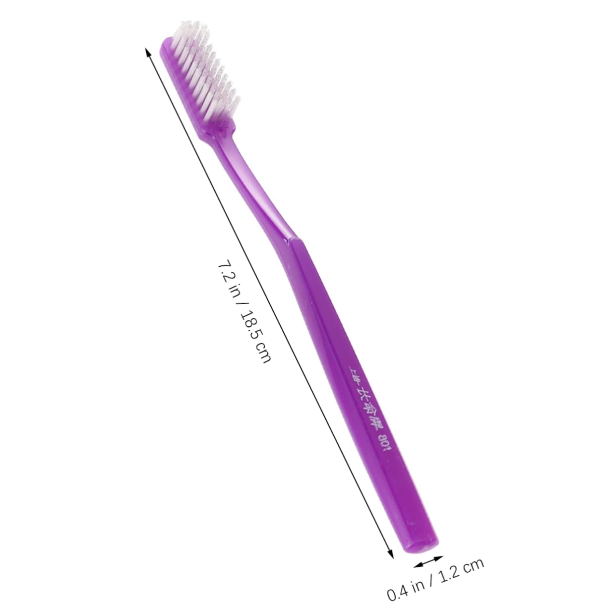 KOMBIUDA 24pezzi Spazzolini Manuali Per Adulti Con Setole Rigide Spazzolino Denti Per Igiene Orale Quotidiana Colori Random Design Antiscivolo Per Uso Viaggio e Casa