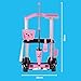 Casdon Henry & Hetty Toys - Hetty Cleaning Trolley - Pink Hetty-Inspired Toy Playset with Mop, Brushes, Dustpan, & Accessories - Kids Cleaning Trolley Set - For Children Aged 3+