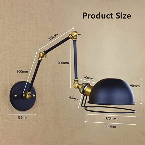 Lámpara de pared regulable para solucionar la falta de espacio 7