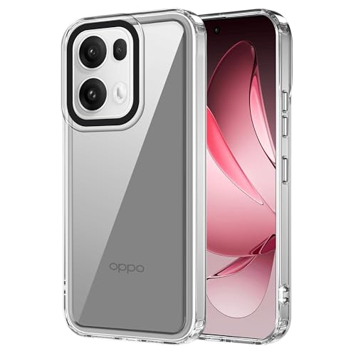 Image of Zapcase Back Case Cover for Oppo Reno 13 Pro 5G | Compatible for Oppo Reno 13 Pro Back Cover | Case Cover with Camera Protection | (TPU + PC | Transparent)