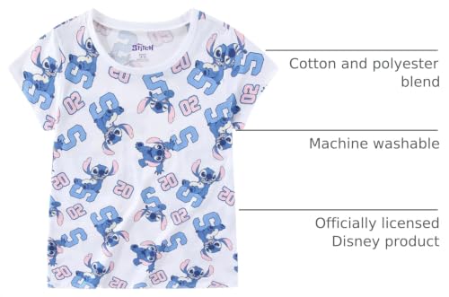 Image of Disney Lilo & Stitch Girls 2 Pack Short Sleeve T-Shirt for Big Kids