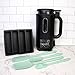 Hello High Ultra Infuser - Herbal Oil and Butter Infuser Machine for Tinctures and more – All in One Decarboxylator and Infuser – with Butter Mold & 4-Piece Green Silicone Spatula Set