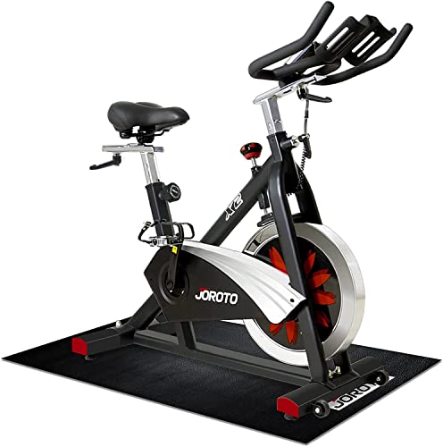 JOROTO X2 Indoor Cycling Bike with 1800*750mm Exercise Bike Mat