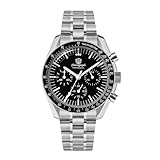 steinhart ocean one vintage chronograph Montre-Bracelet Lumineuse : Les aiguilles et les index sont dotés du bleu Super Luminous BGW9, qui peut durer au moins 5 heures dans l'obscurité et qui est capable d'absorber et de stocker rapidement l'énergie lumineuse dans un environnement lumineux. Les montres-bracelets lumineuses vous permettent de saisir l'heure sans craindre l'obscurité