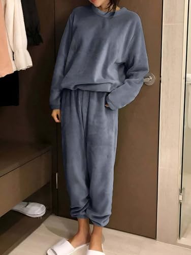 Image of KOTTY Women's Winter Tracksuit Co-Ord Set Sweatshirt & Jogger Cord Suit for Stylish Gym & Travel Wear