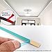 Flexible Molding & Floor Trim | Peel and Stick Design | Ceiling, Wall, Mirror, Corner, Wardrobe, Cabinet and Auto Trim, 5m x 0.66cm