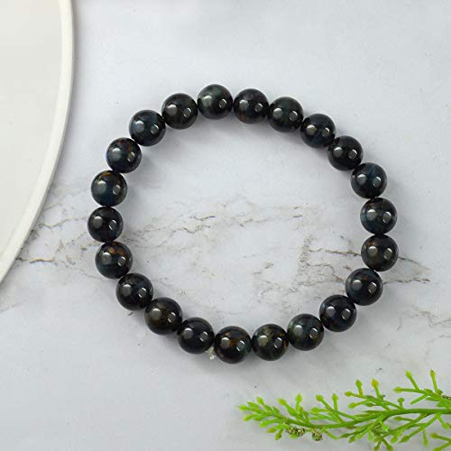 Image of Reiki Crystal Products Natural Crystal Stone Bracelet 8 mm Round Beads for Men & Women | Gemstone Jewellery Bracelet | Reiki Charged | Multiple Stone Variants Available