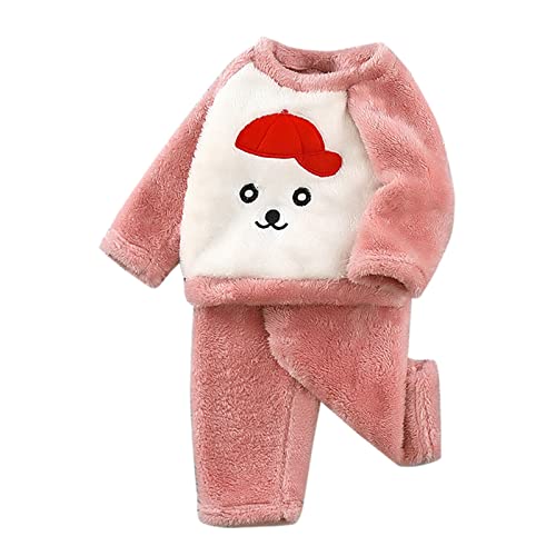Blusa infantil bebê meninas meninos manga longa bonito desenho patchwork blusa pijama lã meninas gol