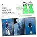 Abaodam Equipo de Buceo Completo Verde Máscara Panorámica Antileak Tubo Snorkel y Aletas Ligeras S para Natación y Snorkeling Imagen de Abaodam Equipo de Buceo Completo Verde Máscara Panorámica Antileak Tubo Snorkel y Aletas Ligeras S para Natación y Snorkeling