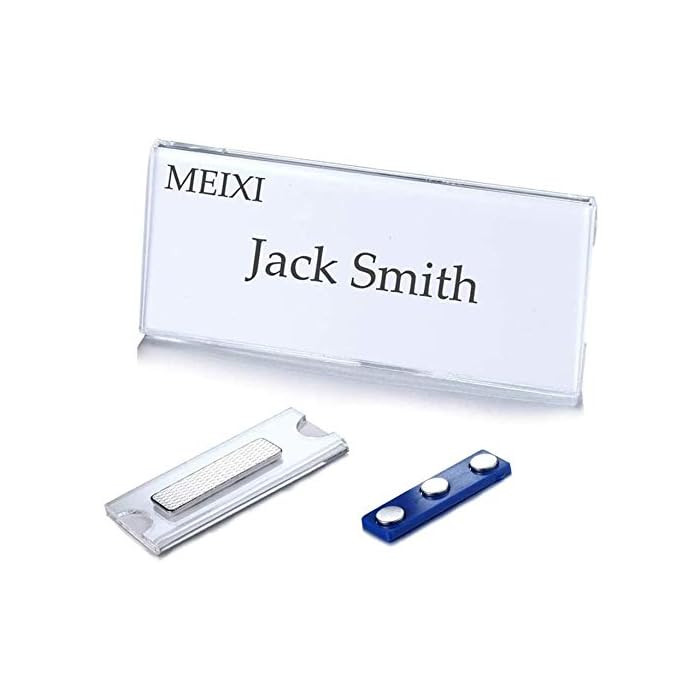 Buy DIY Name Tags Kit, ID Badge Holder, Name Badge
