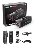 AKEEYO AKY-730Pro 4K Motorcycle/Bike Dash Cam,60FPS Action Camera with EIS Stabilization,1.14' Touchscreen, Built-in GPS, IP66 Waterproof, Up to 6 Hours of Battery Life,Loop Recording,Parking Monitor