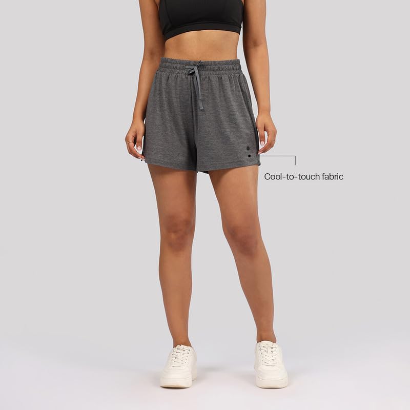 Image of BlissClub AirMeltTM Shorts | Weightless Fabric | Elasticated Waistband | Drawcord | Flattering fit | Cool-to-Touch Fabrics