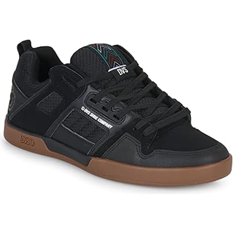 DVS Men's Comanche 2.0 Plus Skate Shoe Casual, Black Reflective Gum Dave Bachinsky, 11 Cover