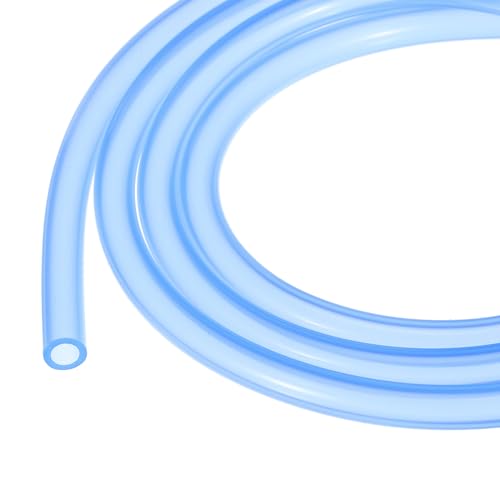 Image of 3.3ft 3 /8 inch ID x 1 /2 inch OD Silicone Tubing Blue Industrial Plastic Tubing Pure Silicone Hoses for Pump Siphoning Draining Irrigation Brewing