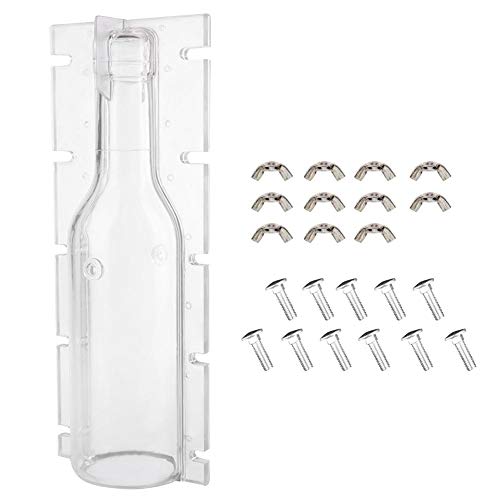 Kerzenform Zum Candle Moulds GieÃen Flasche DIY Silicone Kerzenschimmel Formzucker Silikonhalter Klare Kunststoff Kerze DIY Flaschenförmige Hitzebeständige Wein Flasche Schokolade Hochzeit – Bild 4
